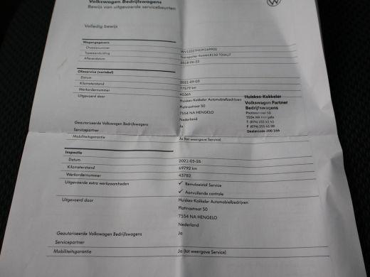 Volkswagen Transporter 2.0 TDI 204 PK DSG L2H1 DUBBEL CABINE HIGHLINE + 2 SCHUIFDEUREN | LED | 18 INCH | ADAPTIVE CRUISE ActivLease financial lease