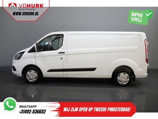 Ford Transit Custom 300 2.0 TDCI 130 pk L2 Trend BPM VRIJ! Ready2Go 2.8t Trekverm./ PDC/ Cruise/ Airco ActivLease financial lease