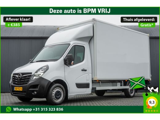 Opel Movano **2.3 Turbo | Bakwagen met Laadklep | 146 PK | A/C | Cruise | Navigatie | MF Stuur**
