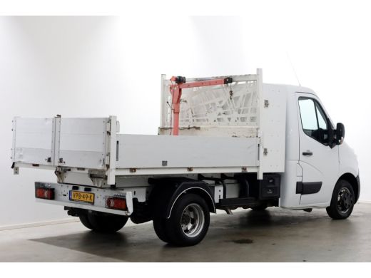 Renault Master T35 2.3 dCi E6 165pk Kipper dubbel lucht Trekhaak 3500kg 02-2017 ActivLease financial lease