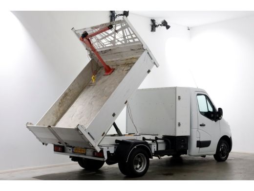 Renault Master T35 2.3 dCi E6 165pk Kipper dubbel lucht Trekhaak 3500kg 02-2017 ActivLease financial lease