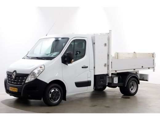 Renault Master T35 2.3 dCi E6 165pk Kipper dubbel lucht Trekhaak 3500kg 02-2017 ActivLease financial lease