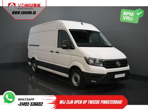 Volkswagen Crafter 2.0 TDI 140 pk L3H3 Inrichting/ CarPlay/ Navi/ Cruise/ Airco/ PDC/ Trekhaak
