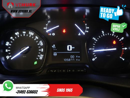 Peugeot Expert 2.0 HDI 120 pk L2 BPM VRIJ! READY2GO 2.5t Trekverm./ Carplay/ Camera/ PDC/ Navi ActivLease financial lease