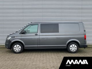 Volkswagen Transporter 2.0TDI L2H1 DC Dubbel Cabine Airco 12V Trekhaak Sensoren Voorruit-Verwarming Cruise Passagierssto...