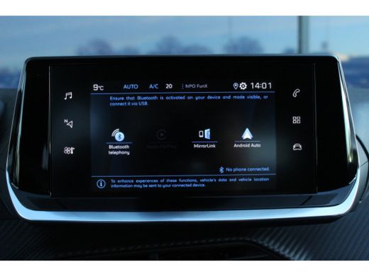 Peugeot 208 1.2 Allure | Climate & Cruise C. | Donker Glas | 16'' LMV | Carplay | Park Assist | DAB | ActivLease financial lease