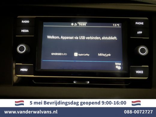 Volkswagen Transporter 2.0 TDI 111pk L1H1 Euro6 RIJKLAAR Airco | Camera | Apple Carplay | Android Auto | Cruisecontrol T... ActivLease financial lease