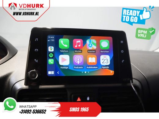 Peugeot Partner 1.5 HDI 130 pk Aut. L2 BPM VRIJ! Ready2Go 3 Pers./ CarPlay/ Camera/ Navi/ Cruise/ PDC ActivLease financial lease