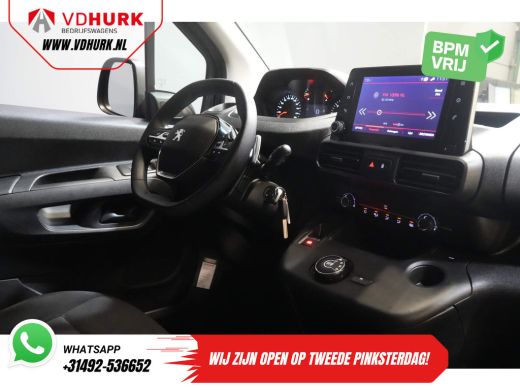 Peugeot Partner 1.5 HDI 130 pk Aut. L2 BPM VRIJ! Ready2Go 3 Pers./ CarPlay/ Camera/ Navi/ Cruise/ PDC ActivLease financial lease