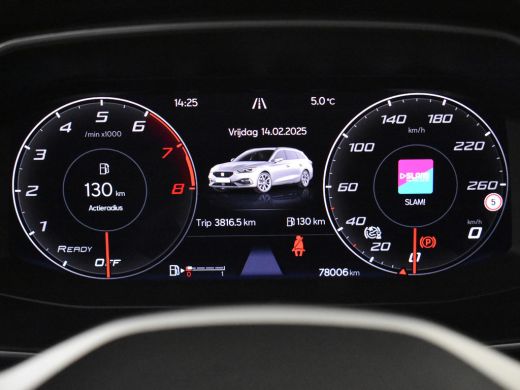 Seat Leon Sportstourer 1.0 TSI FR Business Intense 111pk | Adaptief cruise control | Dodehoekdetectie | App connect | Fu... ActivLease financial lease