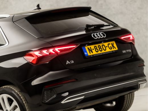 Audi A3 Sportback 30 TFSI Sport Automaat (APPLE CARPLAY, GROOT NAVI, SFEERVERLICHTING, ADAPTIVE CRUISE, S... ActivLease financial lease