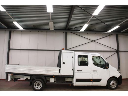 Renault Master 2.3 dCi DC DUBBEL CABINE OPEN LAADBAK ActivLease financial lease
