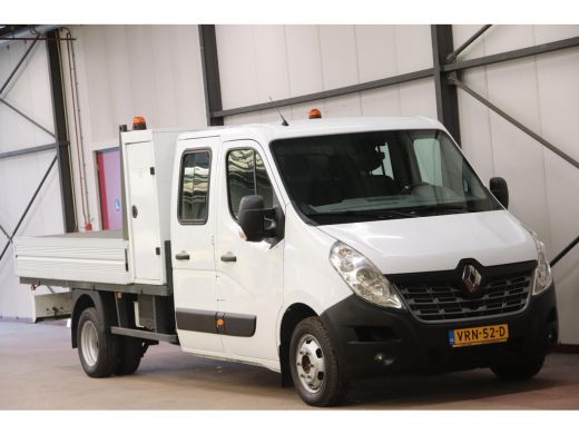 Renault Master 2.3 dCi DC DUBBEL CABINE OPEN LAADBAK ActivLease financial lease