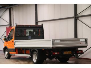Ford Transit met nieuwe NIEUWE MOTOR OPEN LAADBAK DUBBELLUCHT TREKHAAK 2800KG