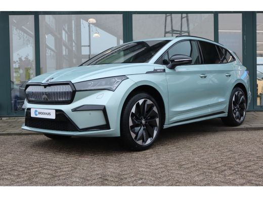 Skoda Enyaq ŠKODA Sportline | 20" lichtmetalen velgen Taurus, antraciet gepolijst | Driving mode select | ESC... Skoda Enyaq ŠKODA Sportline | 20" lichtmetalen velgen Taurus, antraciet gepolijst | Driving mode select | ESC...