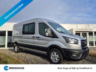 Ford Transit 330 2.0 130 pk TDCI L3H2 Dubbel Cabine Trend |BPM VRIJ * | Driver assistance pack premium | Safet...
