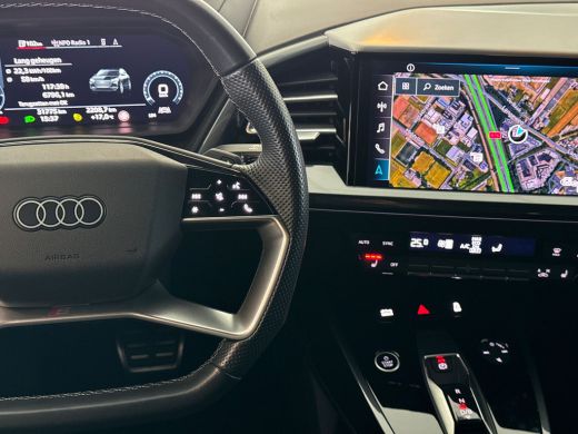 Audi Q4 Sportback e-tron 45 286pk quattro S edition 77 kWh / Stoelverwarming voorin / Matrix-ledkoplampen / Instaplijsten ... ActivLease financial lease