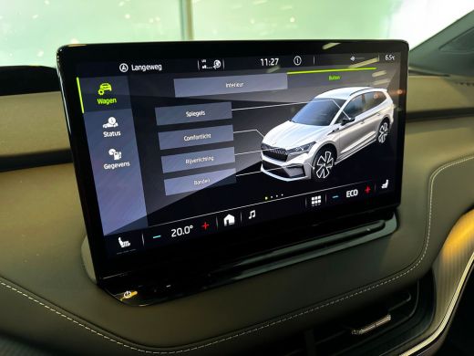 Skoda Enyaq 60 Sportline | Panoramadak | Business upgrade pakket | Lm velgen zwart betria 21 inch Zwart | ActivLease financial lease