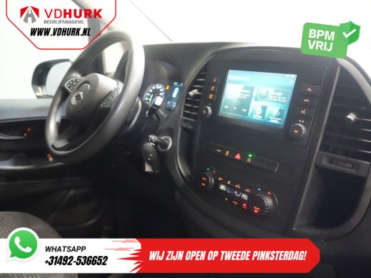 Mercedes Vito 114 CDI Aut. L2 BPM VRIJ! LED/ Climate/ 19" LMV/ Carplay/ Cruise/ Camera/ 2.5t Trekverm. Mercedes Vito 114 CDI Aut. L2 BPM VRIJ! LED/ Climate/ 19" LMV/ Carplay/ Cruise/ Camera/ 2.5t Trekverm.