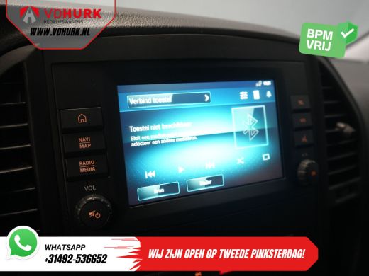 Mercedes Vito 114 CDI Aut. L2 BPM VRIJ! LED/ Climate/ 19" LMV/ Carplay/ Cruise/ Camera/ 2.5t Trekverm. ActivLease financial lease