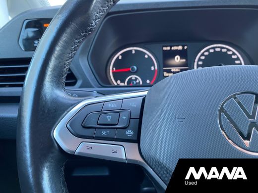 Volkswagen Caddy 2.0TDI L1H1 120PK Automaat Cruise Navi Car-Play Sensoren ACC Multifunctioneel stuurwiel ActivLease financial lease