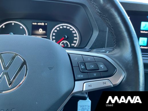 Volkswagen Caddy 2.0TDI L1H1 120PK Automaat Cruise Navi Car-Play Sensoren ACC Multifunctioneel stuurwiel ActivLease financial lease