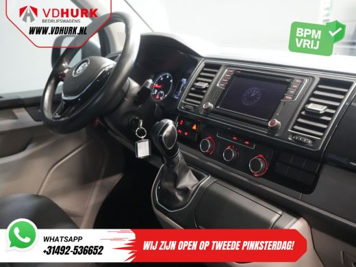 Volkswagen Transporter 2.0 TDI 150 pk DSG Aut. L2 BPM VRIJ! Carplay/ 2.5t Trekverm./ LMV/ Cruise/ Navi/ Trekhaak ActivLease financial lease