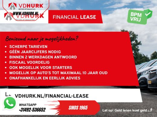 Opel Combo 1.6D 100 pk L2 BPM VRIJ! SCHADE VOERTUIG 2x Schuifdeur/ PDC/ Cruise/ Inrichting/ Airco ActivLease financial lease