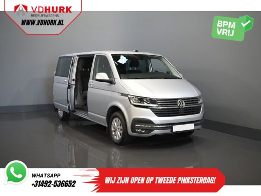 Volkswagen Transporter T6.1 2.0 TDI 150 pk DSG Aut. L2 DC Dubbel Cabine Highline BPM VRIJ! Adapt.Cruise/ LED/ 2xSchuifde... ActivLease financial lease