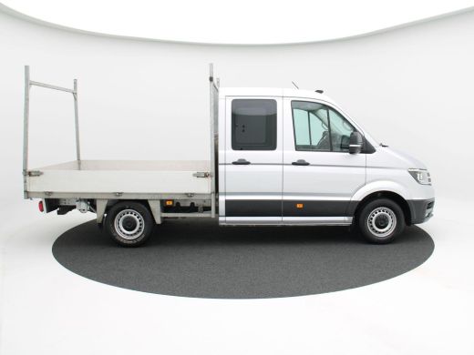 Volkswagen Crafter 35 2.0 TDi 140 Pk L3 DC Comfortline | Open Laadbak | 6 Zitplaatsen | Cruise Control | Privacy Gla... ActivLease financial lease