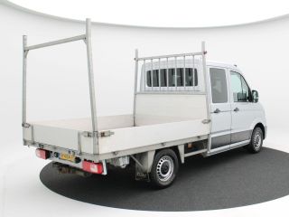 Volkswagen Crafter 35 2.0 TDi 140 Pk L3 DC Comfortline | Open Laadbak | 6 Zitplaatsen | Cruise Control | Privacy Gla...