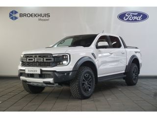 Ford Ranger 3.0 Ecoboost Raptor Double Cab | Grijs kenteken | Arctic White | Ford Performance onderstel | Fox...