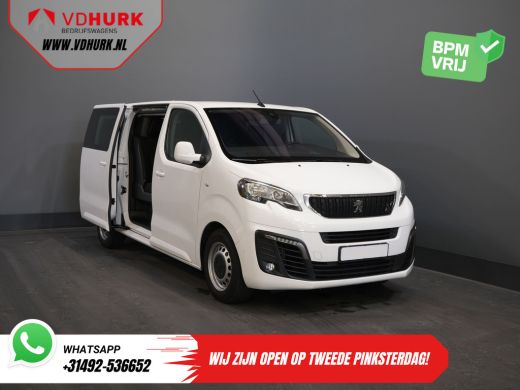 Peugeot Expert 2.0 HDI 125 pk Aut. DC Dubbel Cabine Navi/ Camera / Cruise/ Airco/ Trekhaak /PDC /Carplay ActivLease financial lease