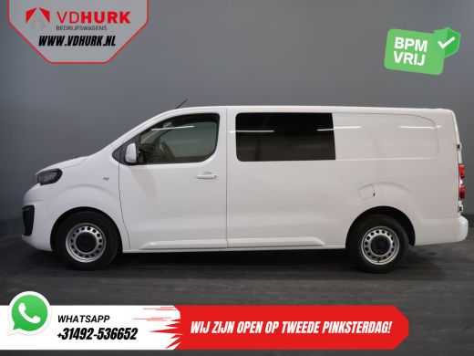 Peugeot Expert 2.0 HDI 125 pk Aut. DC Dubbel Cabine Navi/ Camera / Cruise/ Airco/ Trekhaak /PDC /Carplay ActivLease financial lease