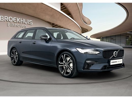 Volvo  V90 Volvo 2.0 T6 Plug-in hybrid AWD Plus Dark | Luchtvering | Trekhaak | Stoelventilatie | H&K Audio ... ActivLease financial lease