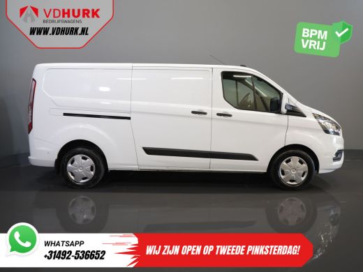 Ford Transit Custom 320 2.0 TDCI 130 pk Aut. L2 Trend BPM VRIJ! Riem V.V./ Stoelverw./ Navi/ Carplay/ Camera/ PDC/ Tr... ActivLease financial lease