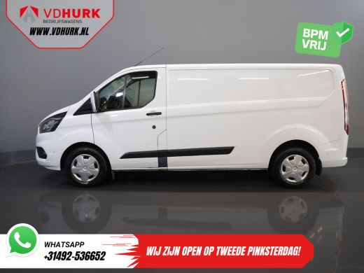 Ford Transit Custom 320 2.0 TDCI 130 pk Aut. L2 Trend BPM VRIJ! Riem V.V./ Stoelverw./ Navi/ Carplay/ Camera/ PDC/ Tr... ActivLease financial lease