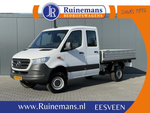 Mercedes Sprinter 314 CDI 4X4 / PICK-UP / DOKA / DUBBEL CABINE / AIRCO / CRUISE / APPLE CARPLAY / 6 PERSOONS / ZEER...