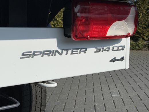 Mercedes Sprinter 314 CDI 4X4 / PICK-UP / DOKA / DUBBEL CABINE / AIRCO / CRUISE / APPLE CARPLAY / 6 PERSOONS / ZEER... ActivLease financial lease