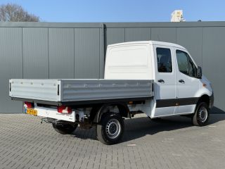 Mercedes Sprinter 314 CDI 4X4 / PICK-UP / DOKA / DUBBEL CABINE / AIRCO / CRUISE / APPLE CARPLAY / 6 PERSOONS / ZEER...