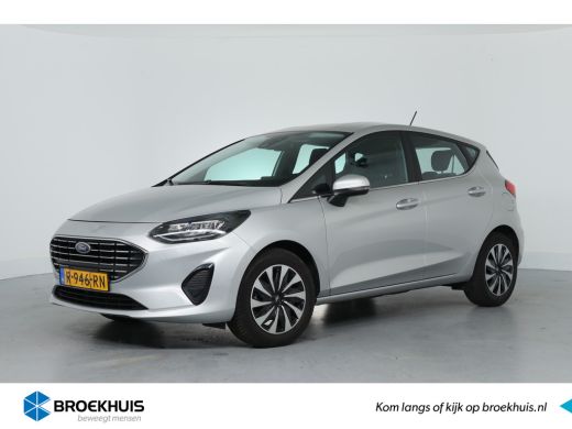 Ford Fiesta 1.0 EcoBoost Titanium | LED | Navi By App | Parkeersensoren | Airco | DAB | Cruise Control Ford Fiesta 1.0 EcoBoost Titanium | LED | Navi By App | Parkeersensoren | Airco | DAB | Cruise Control