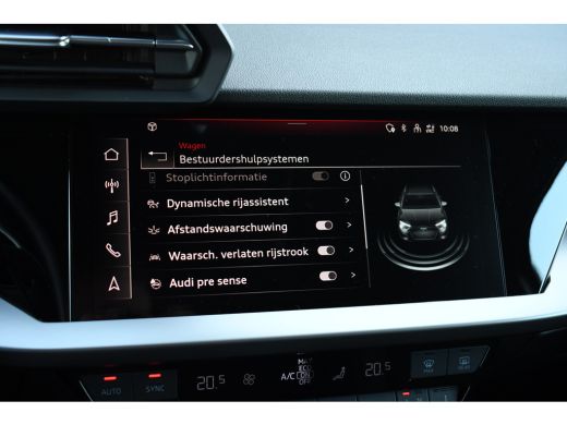 Audi A3 Sportback 40 TFSI e S-zetels ACC Head-up 19inch El-klep ActivLease financial lease
