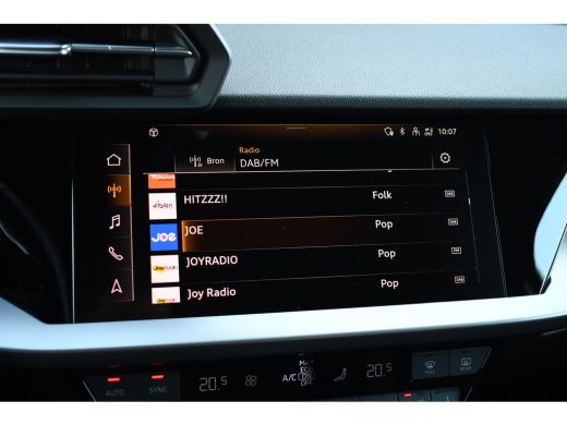 Audi A3 Sportback 40 TFSI e S-zetels ACC Head-up 19inch El-klep ActivLease financial lease
