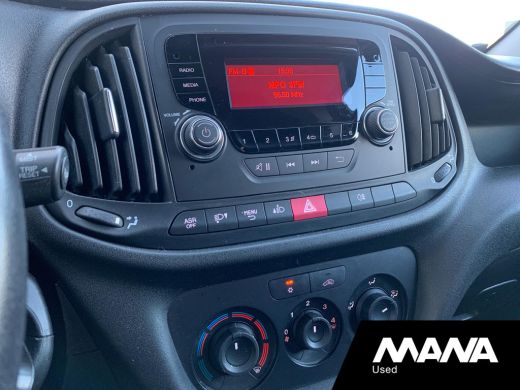 Fiat Dobló Cargo 1.3 MJ L1H1 Actual Airco Trekhaak Bluetooth 12V Betonplex USB Zwart AUX ASR ActivLease financial lease