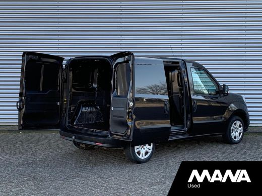 Fiat Dobló Cargo 1.3 MJ L1H1 Actual Airco Trekhaak Bluetooth 12V Betonplex USB Zwart AUX ASR ActivLease financial lease