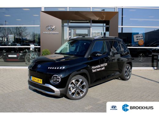Hyundai Inster Hyundai Evolve Sky Plus 49 kWh | DEMO | 360 graden camera | Stoelverwarming | | Achteruitrijcamer... Hyundai Inster Hyundai Evolve Sky Plus 49 kWh | DEMO | 360 graden camera | Stoelverwarming | | Achteruitrijcamer...