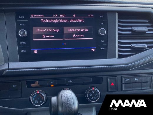 Volkswagen Transporter 2.0TDI 150PK L2H1 Automaat Airco LM velgen Cruise Multifunctioneel stuurwiel Sensoren ActivLease financial lease