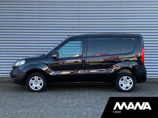 Fiat Dobló Cargo 1.3 MJ L1H1 Actual Airco Trekhaak Bluetooth 12V Betonplex USB Zwart AUX ASR