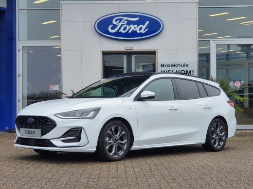 Ford Focus Wagon 1.0 EcoB 155PK Automaat Hybrid ST Line Panoramadak | Winterpack | Camera | Cruise control a... Ford Focus Wagon 1.0 EcoB 155PK Automaat Hybrid ST Line Panoramadak | Winterpack | Camera | Cruise control a...