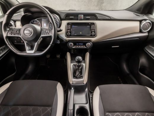 Nissan Micra 0.9 IG-T N-Connecta (NAVIGATIE, CLIMATE, CAMERA, GETINT GLAS, SPORTSTOELEN, CRUISE, PARKEERSENSOR... ActivLease financial lease